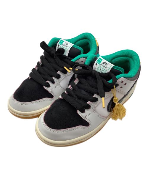 NIKE SB（ナイキエスビー）NIKE SB (ナイキエスビー) CSEF (シーエスイーエフ) DUNK LOW PRO  ホワイト×グリーン サイズ:24の古着・服飾アイテム