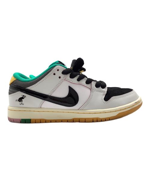 NIKE SB（ナイキエスビー）NIKE SB (ナイキエスビー) CSEF (シーエスイーエフ) DUNK LOW PRO  ホワイト×グリーン サイズ:24の古着・服飾アイテム