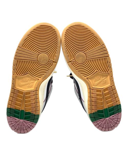 NIKE SB（ナイキエスビー）NIKE SB (ナイキエスビー) CSEF (シーエスイーエフ) DUNK LOW PRO  ホワイト×グリーン サイズ:24の古着・服飾アイテム