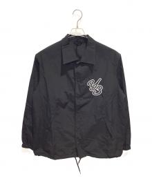 Y-3×adidas（ワイスリー×アディダス）の古着「2023 ロゴ コーチジャケット」｜ブラック