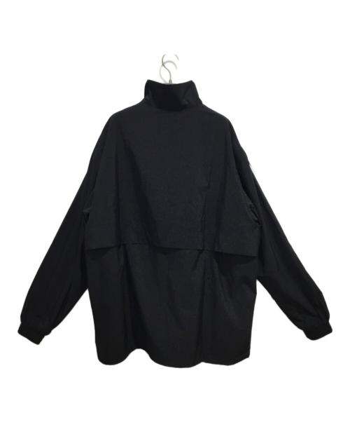 Y-3（ワイスリー）Y-3 (ワイスリー) adidas (アディダス) ハーフジップナイロンプルオーバー タグ付き ブラック サイズ:Mの古着・服飾アイテム