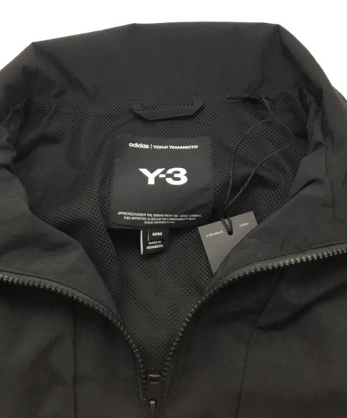 Y-3（ワイスリー）Y-3 (ワイスリー) adidas (アディダス) ハーフジップナイロンプルオーバー タグ付き ブラック サイズ:Mの古着・服飾アイテム