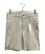 ATTACHMENTアタッチメント）の古着「ハイパワーストレッチツイル ショートパンツ」｜ホワイト