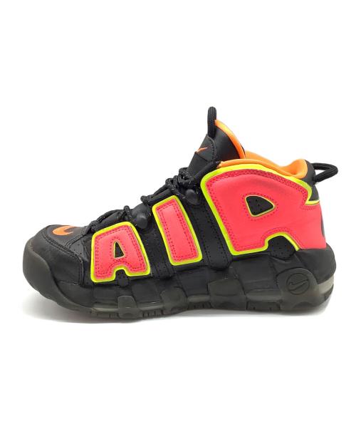 NIKE（ナイキ）NIKE (ナイキ) WMNS AIR MORE UPTEMPO ブラック×ピンク サイズ:24.5の古着・服飾アイテム