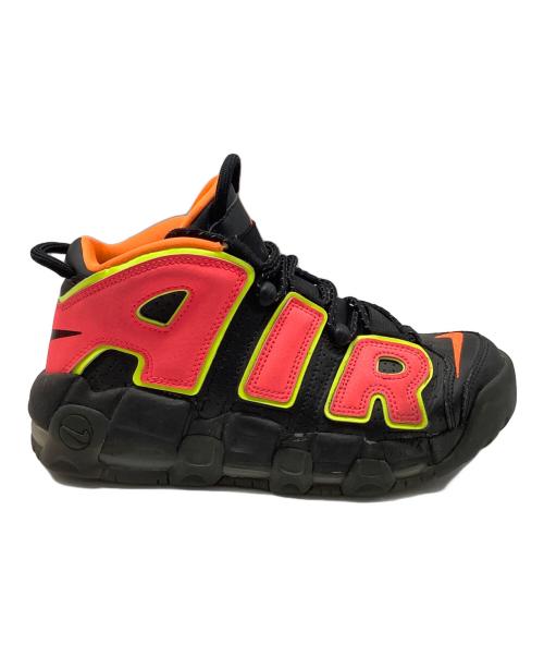 NIKE（ナイキ）NIKE (ナイキ) WMNS AIR MORE UPTEMPO ブラック×ピンク サイズ:24.5の古着・服飾アイテム