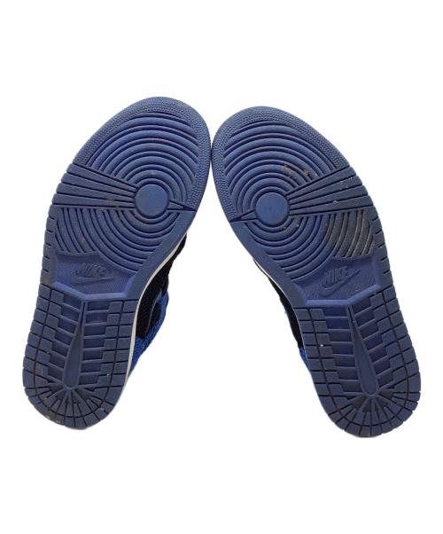 NIKE（ナイキ）NIKE (ナイキ) AIR JORDAN1 RETORO HIGH FLYKNIT ブルー×ブラック サイズ:24.5の古着・服飾アイテム