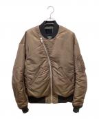 LAD MUSICIANラッドミュージシャン）の古着「フライトジャケット」｜ブラウン