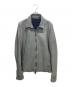 Junhashimoto（ジュンハシモト）の古着「シングルライダースジャケット」｜グレー