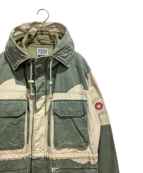 CAV EMPT（シーイー）CAV EMPT (シーイー) 2017SS Vend Smock Jacket グリーン×ホワイト サイズ:Mの古着・服飾アイテム