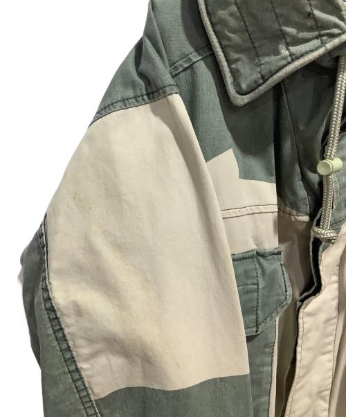 CAV EMPT（シーイー）CAV EMPT (シーイー) 2017SS Vend Smock Jacket グリーン×ホワイト サイズ:Mの古着・服飾アイテム