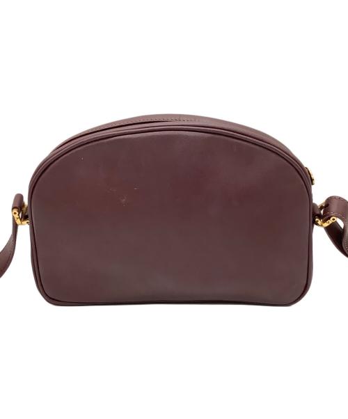 Cartier（カルティエ）Cartier (カルティエ) マストライン ショルダーバッグ ボルドーの古着・服飾アイテム