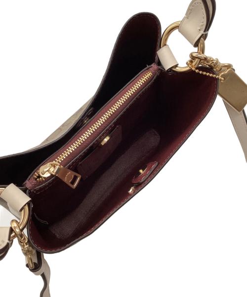 COACH（コーチ）COACH (コーチ) シグネチャー 2WAY ショルダーバッグ ベージュの古着・服飾アイテム