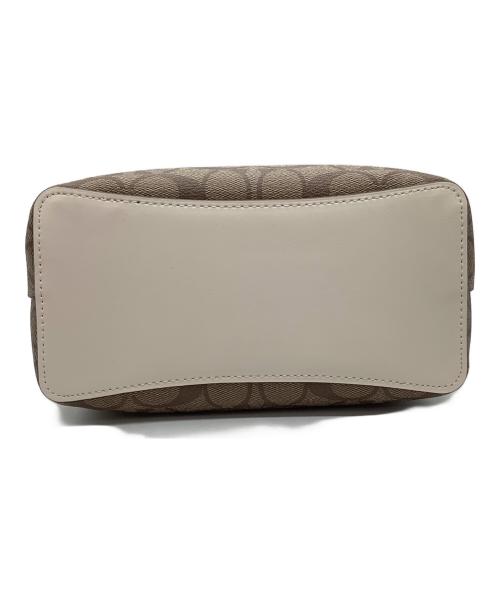 COACH（コーチ）COACH (コーチ) シグネチャー 2WAY ショルダーバッグ ベージュの古着・服飾アイテム