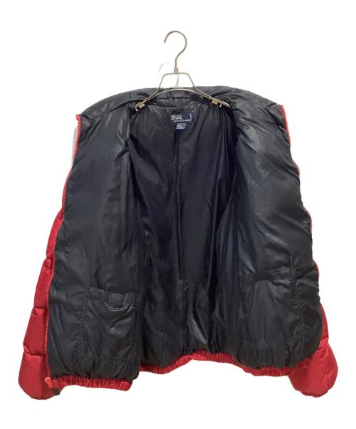 POLO SPORT（ポロスポーツ）POLO SPORT (ポロスポーツ) ダウンジャケット レッド サイズ:Lの古着・服飾アイテム