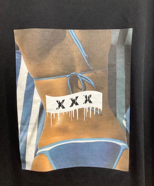GOD SELECTION XXX（ゴッドセレクショントリプルエックス）GOD SELECTION XXX (ゴッドセレクショントリプルエックス) フォトTシャツ ブラック サイズ:XLの古着・服飾アイテム