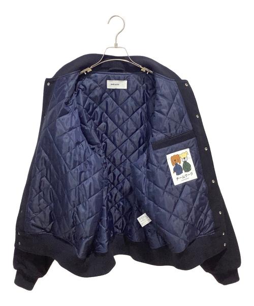 everyone（エブリワン）everyone (エブリワン) J.30000 (J.30000) varsity jacket ネイビー サイズ:Lの古着・服飾アイテム