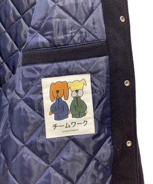 everyone（エブリワン）everyone (エブリワン) J.30000 (J.30000) varsity jacket ネイビー サイズ:Lの古着・服飾アイテム