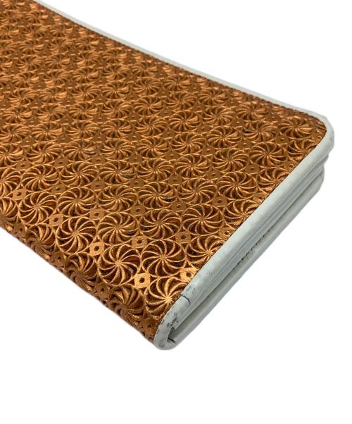 HIROKO HAYASHI（ヒロコ ハヤシ）HIROKO HAYASHI (ヒロコ ハヤシ) 長財布 オレンジの古着・服飾アイテム