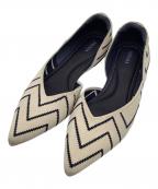 VIVAIAビバイア）の古着「ポインテッドトゥパンプス」｜カーキ