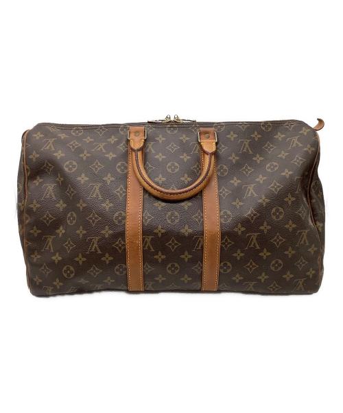 LOUIS VUITTON（ルイ ヴィトン）LOUIS VUITTON (ルイ ヴィトン) モノグラム キーポル45 ブラウンの古着・服飾アイテム