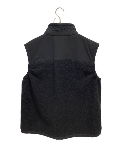 DESCENTE（デサント）DESCENTE (デサント) シャギーボアフリースベスト ブラック サイズ:Lの古着・服飾アイテム