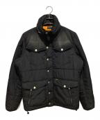 DIESELディーゼル）の古着「切替中綿デニムジャケット」｜ブラック