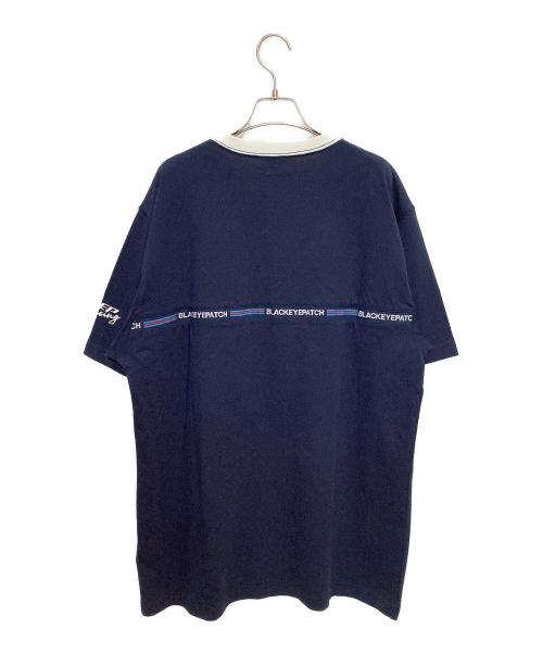 THE BLACK EYE PATCH（ブラックアイパッチ）THE BLACK EYE PATCH (ブラックアイパッチ) 半袖カットソー ネイビー サイズ:XLの古着・服飾アイテム