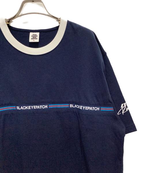 THE BLACK EYE PATCH（ブラックアイパッチ）THE BLACK EYE PATCH (ブラックアイパッチ) 半袖カットソー ネイビー サイズ:XLの古着・服飾アイテム