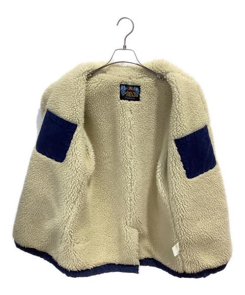 TMT（ティーエムティー）TMT (ティーエムティー) ボアランチコート ネイビー サイズ:Mの古着・服飾アイテム