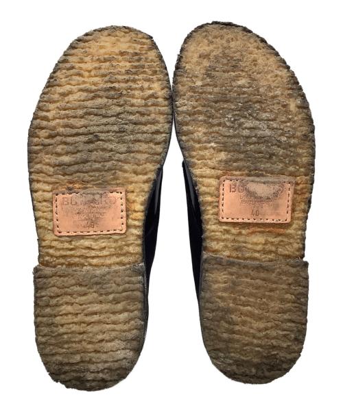 BUTTERO（ブッテロ）BUTTERO (ブッテロ) スウェード切替ラバーソールシューズ ブラック サイズ:40の古着・服飾アイテム