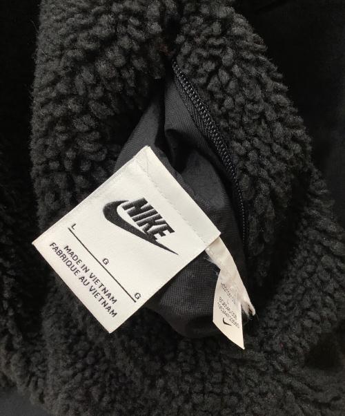 NIKE（ナイキ）NIKE (ナイキ) スウッシュ フルジップ ジャケット ブラック×レッド サイズ:Lの古着・服飾アイテム