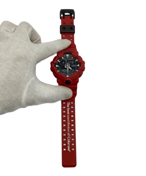 CASIO（カシオ）CASIO (カシオ) Coca Cola (コカコーラ) デジアナウォッチ レッドの古着・服飾アイテム