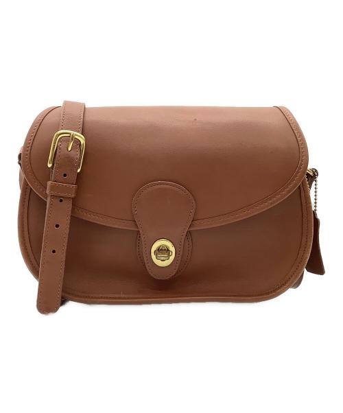 COACH（コーチ）COACH (コーチ) ショルダーバッグ ブラウンの古着・服飾アイテム