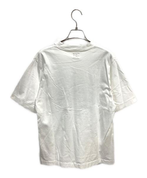 blurhms ROOTSTOCK（ブラームスルーツストック）blurhms ROOTSTOCK (ブラームスルーツストック) Bshop (ビショップ) 別注 HERITAGE プリントTシャツ ホワイトの古着・服飾アイテム