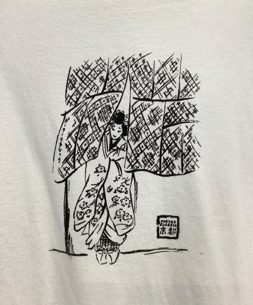 Porter Classic（ポータークラシック）Porter Classic (ポータークラシック) 半袖カットソー ホワイト サイズ:Lの古着・服飾アイテム
