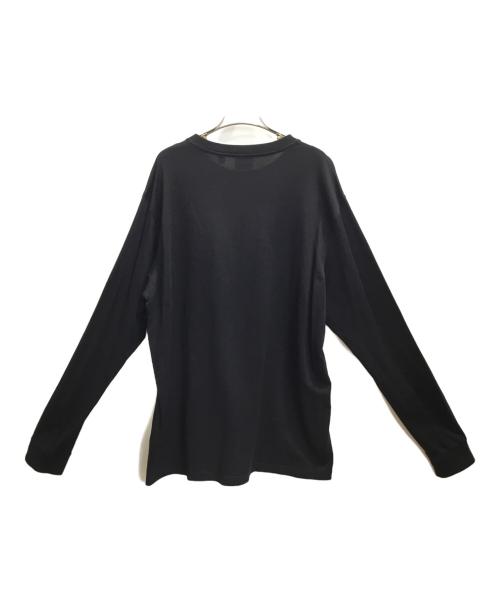 BURBERRY（バーバリー）BURBERRY (バーバリー) 長袖Tシャツ ブラック サイズ:Lの古着・服飾アイテム