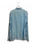 ASPESI (アスペジ) 長袖リネンシャツ スカイブルー サイズ:M：7000円