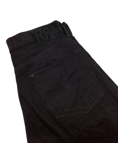RRL（ダブルアールエル）RRL (ダブルアールエル) Vintage 5 Pocket Black Selvedge Jeans ブラック サイズ:30x32の古着・服飾アイテム