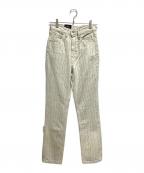 LEVI'Sリーバイス）の古着「'70s HIGH SLIM STRAIGHT」｜ホワイト