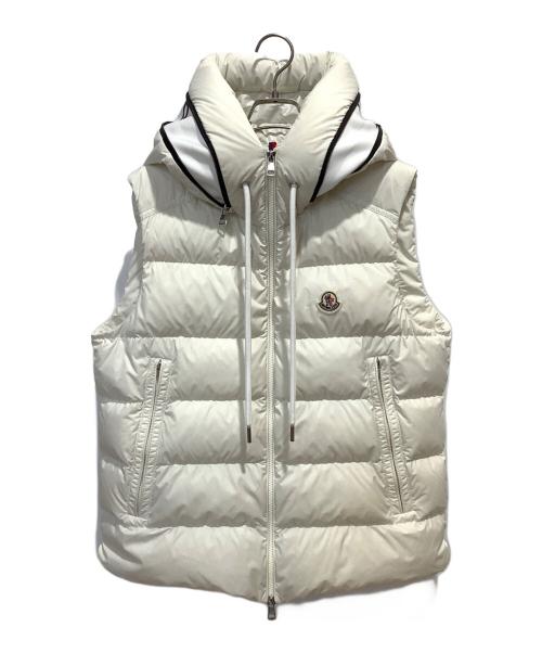 MONCLER（モンクレール）MONCLER (モンクレール) CARDAMINE ダウンベスト ホワイト サイズ:2の古着・服飾アイテム