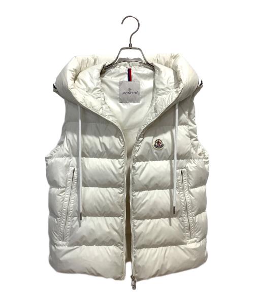 MONCLER（モンクレール）MONCLER (モンクレール) CARDAMINE ダウンベスト ホワイト サイズ:2の古着・服飾アイテム