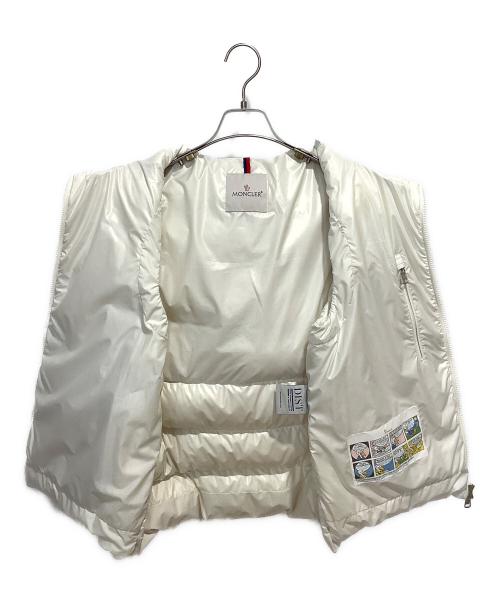 MONCLER（モンクレール）MONCLER (モンクレール) CARDAMINE ダウンベスト ホワイト サイズ:2の古着・服飾アイテム