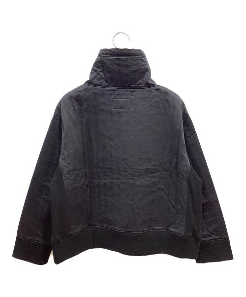 WESTOVERALLS（ウエストオーバーオールズ）WESTOVERALLS (ウエストオーバーオールズ) QUILTING HIGH NECK TOP ブラック サイズ:Aの古着・服飾アイテム
