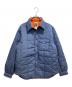 WESTOVERALLS（ウエストオーバーオールズ）の古着「リバーシブル 中綿ジャケット」｜ブルー