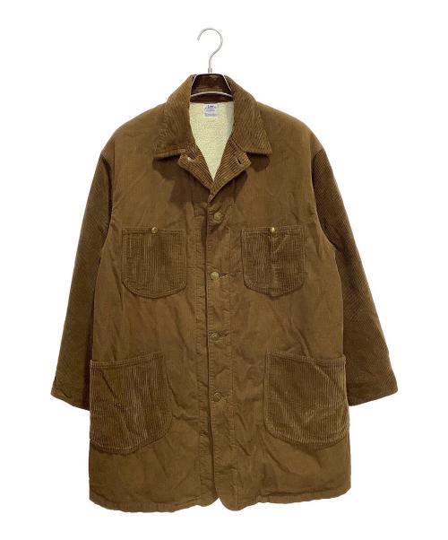 LEE（リー）LEE (リー) WESTOVERALLS (ウエストオーバーオールズ) コーデュロイボアコート ブラウン サイズ:S(M)の古着・服飾アイテム