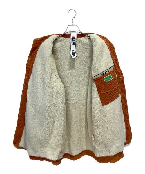 LEE（リー）LEE (リー) WESTOVERALLS (ウエストオーバーオールズ) コーデュロイボアコート オレンジ サイズ:S(M)の古着・服飾アイテム