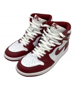 中古・古着通販】NIKE (ナイキ) ハイカットスニーカー ホワイト×ブルー