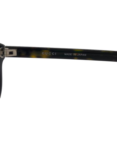 GUCCI（グッチ）GUCCI (グッチ) 伊達眼鏡 ブラック サイズ:53□14-140の古着・服飾アイテム