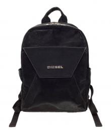 DIESEL（ディーゼル）の古着「NUCIFE F BACKPACK WITH LOGO」｜ブラック