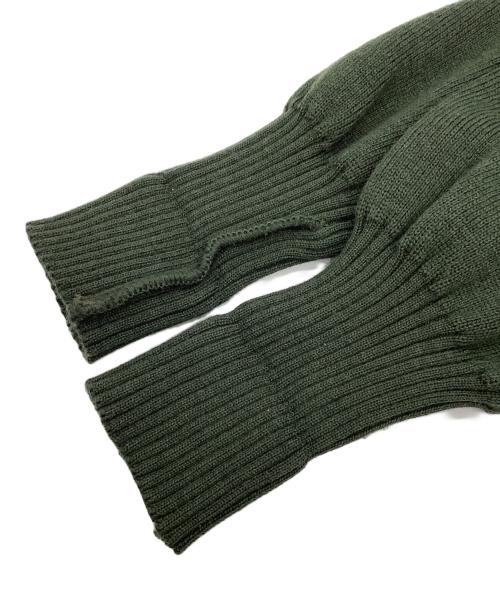 Burberry's（バーバリー）Burberry's (バーバリーズ) 90's エルボーパッチハンティングニット グリーン サイズ:Lの古着・服飾アイテム